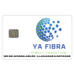 120 GB Navegar + Llamadas Ilimitadas SIN PERMANENCIA