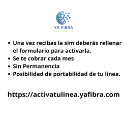 120 GB Navegar + Llamadas Ilimitadas SIN PERMANENCIA