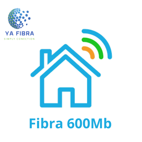 600 Megas de Fibra simétricos