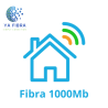 1000 Megas de Fibra simétricos