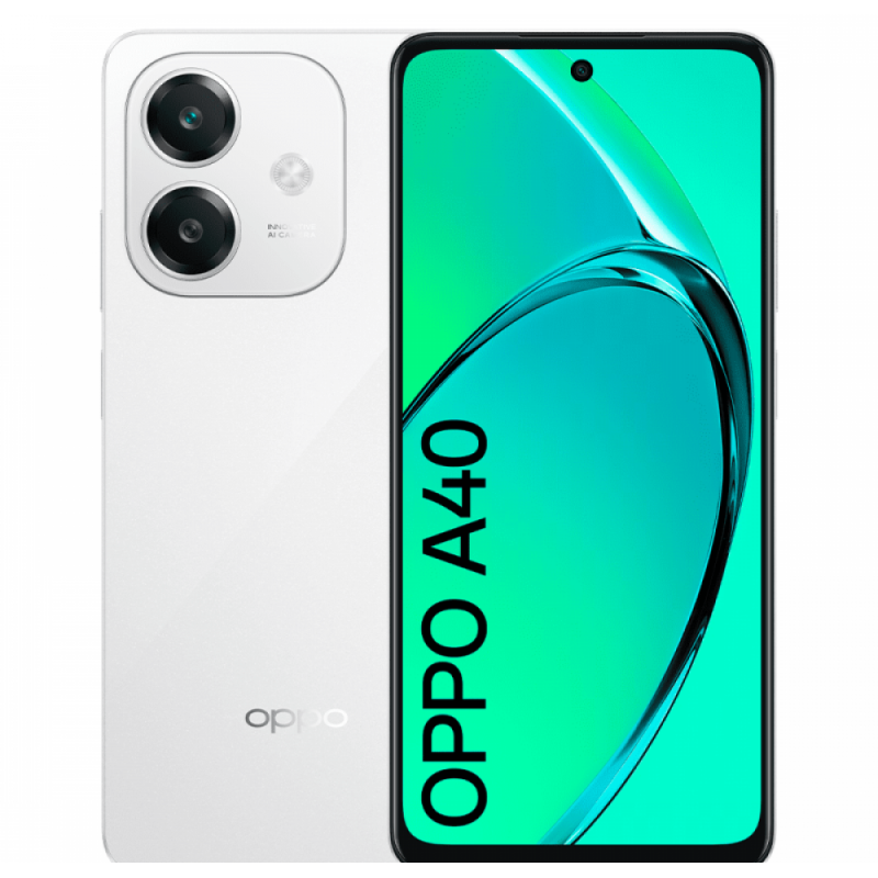 OPPO A40 6,72" HD+ 6+6GB/128GB 5MP/50MP STARLIGHT WHITE