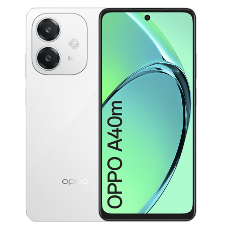 OPPO A40M 6,72" HD+ 8+8GB/256GB 5MP/50MP STARLIGHT WHITE