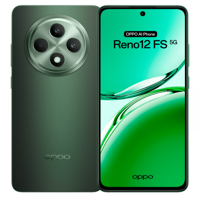 OPPO RENO 12FS 6,67" 12+12GB/512GB 32MP/50MP DS (5G) GREEN