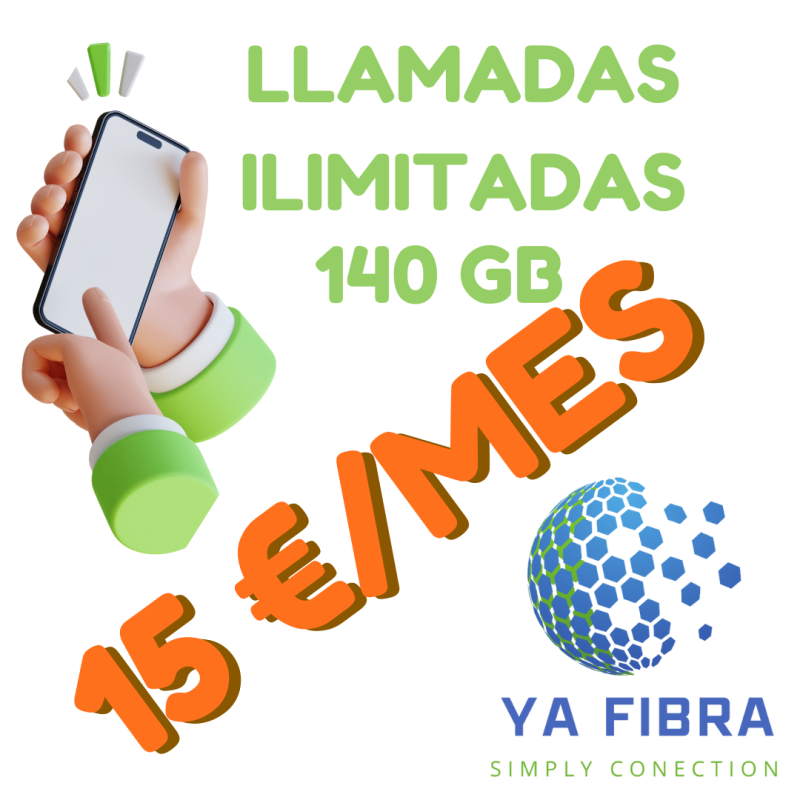 120 GB + Llamadas Ilimitadas